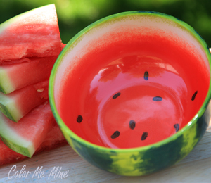Color Me Mine - Culver City Watermelon Bowl