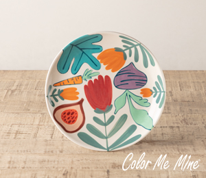 Color Me Mine - Culver City Farmers Market Plate
