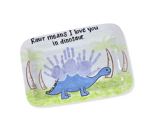 Color Me Mine - Culver City Handprints Dinosaur