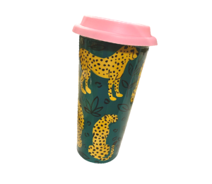 Color Me Mine - Culver City Cheetah Travel Mug