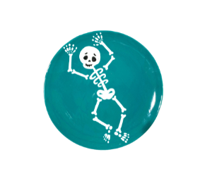 Color Me Mine - Culver City Jumping Skeleton Plate