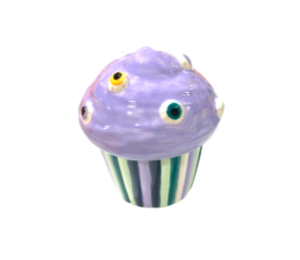 Color Me Mine - Culver City Eyeball Cupcake