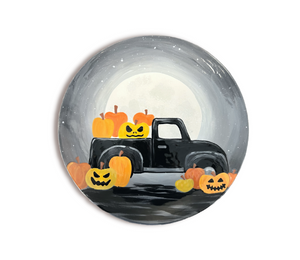 Color Me Mine - Culver City Pumpkin Truck Plate