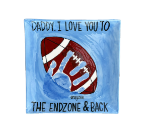 Color Me Mine - Culver City Handprint Football