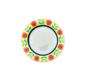 Color Me Mine - Culver City Floral Charger Plate