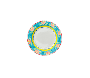 Color Me Mine - Culver City Floral Salad Plate