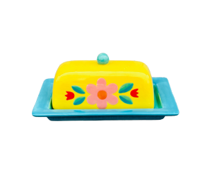 Color Me Mine - Culver City Retro Butter Dish